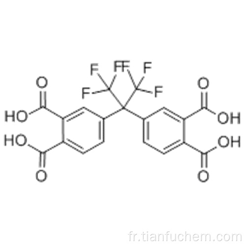 ACIDE DIPHTALIQUE CAS 4,4 &#39;- (HEXAFLUOROISOPROPYLIDENE) CAS 3016-76-0